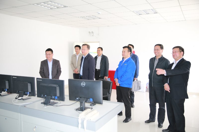 省国资委副主任郭智强一行 深入必一运动走访调研