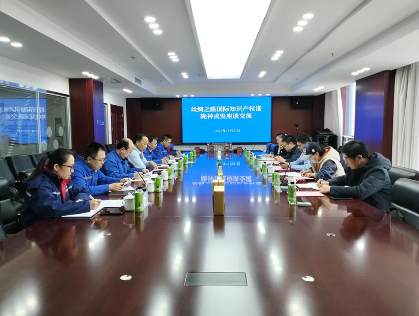 丝绸之路国际知识产权港公司到访必一运动