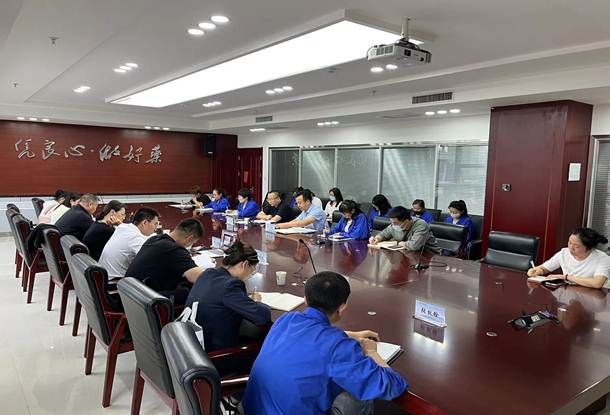甘肃药业集团财务总监王丽华一行莅临必一运动进行财务调研及财务交叉检查